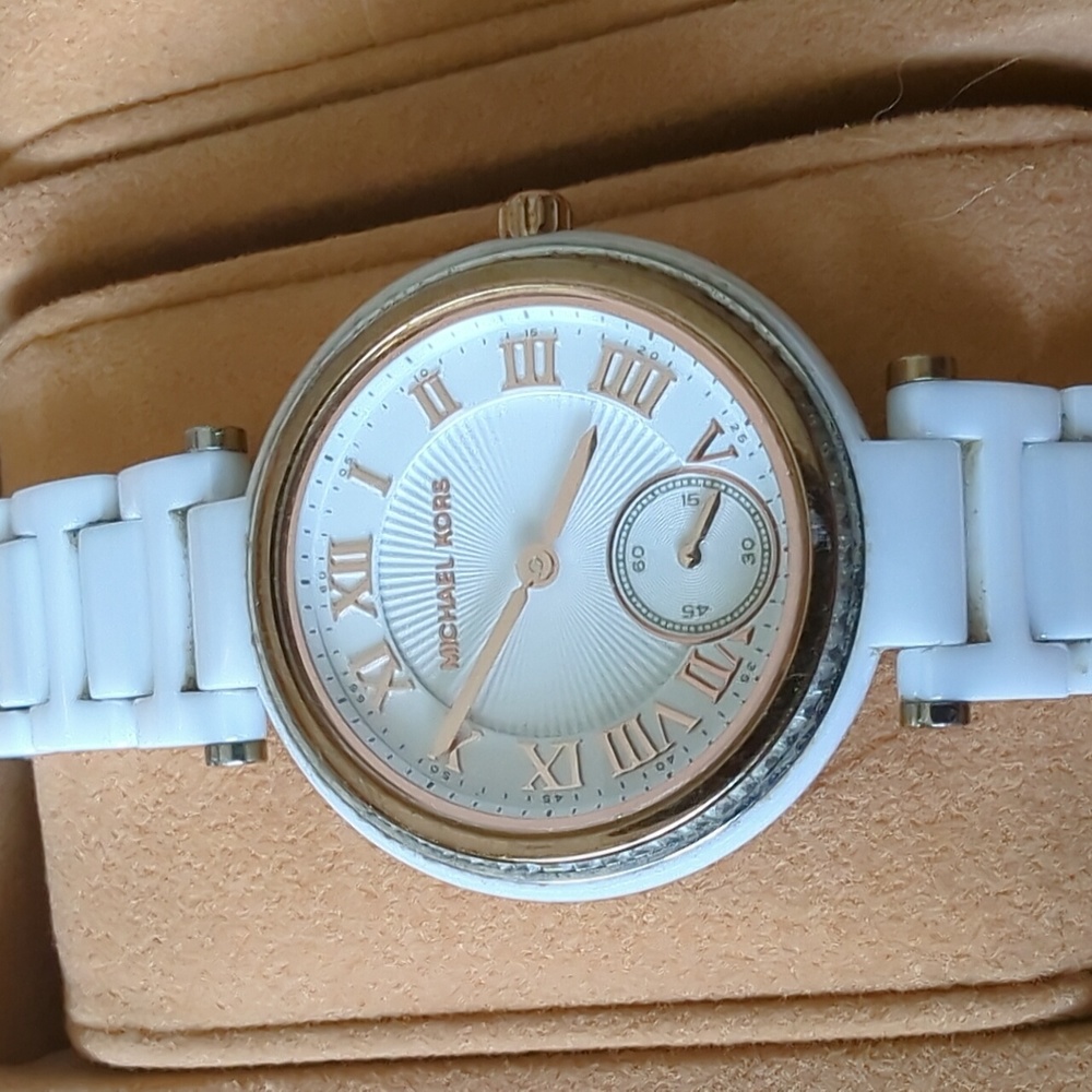 Michael Kors White Watch